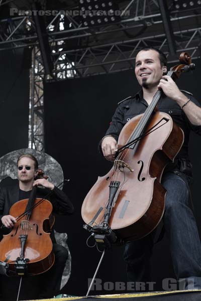 APOCALYPTICA - 2008-08-28 - SAINT CLOUD - Domaine National - Grande Scene - 